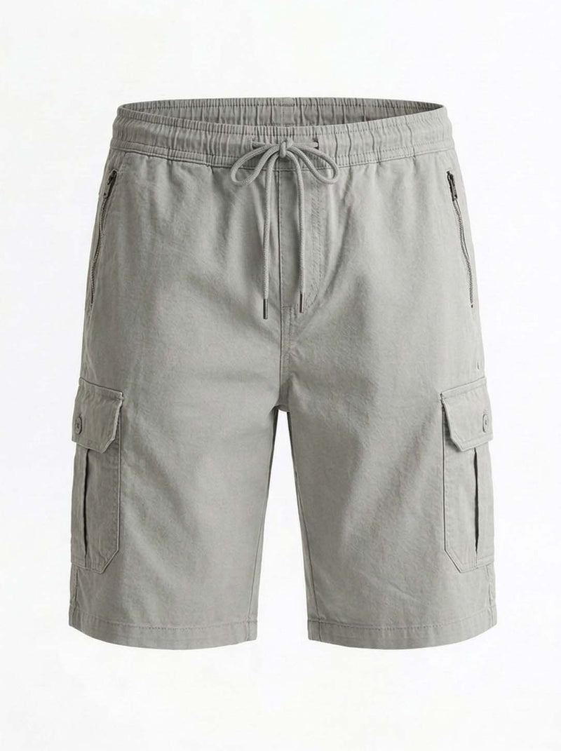 Men's Premium Drawstring Elasticated Solid Regular Fit Shorts