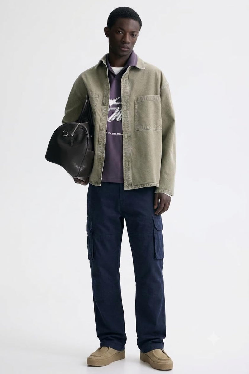 Men's Premium Modern Urban Streetwear Cargo Joggers
