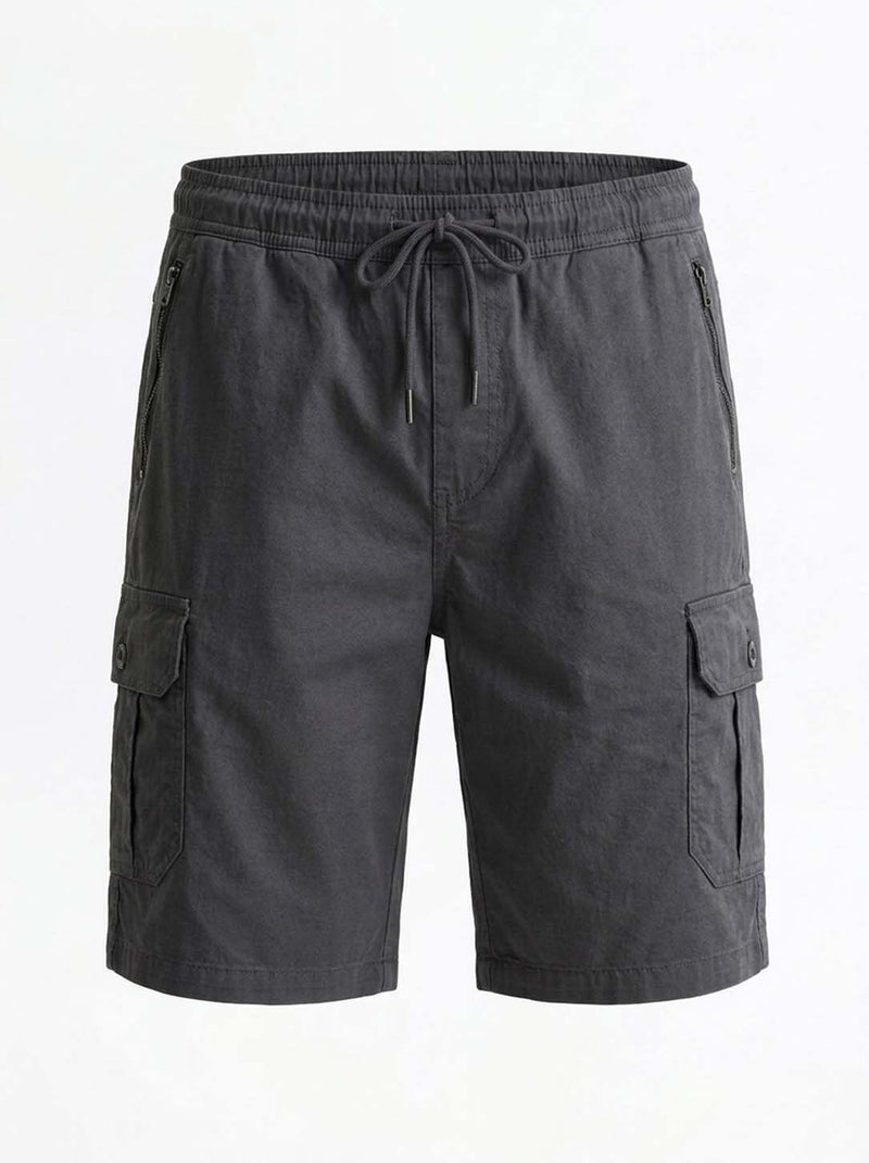 Men's Premium Drawstring Elasticated Solid Regular Fit Shorts