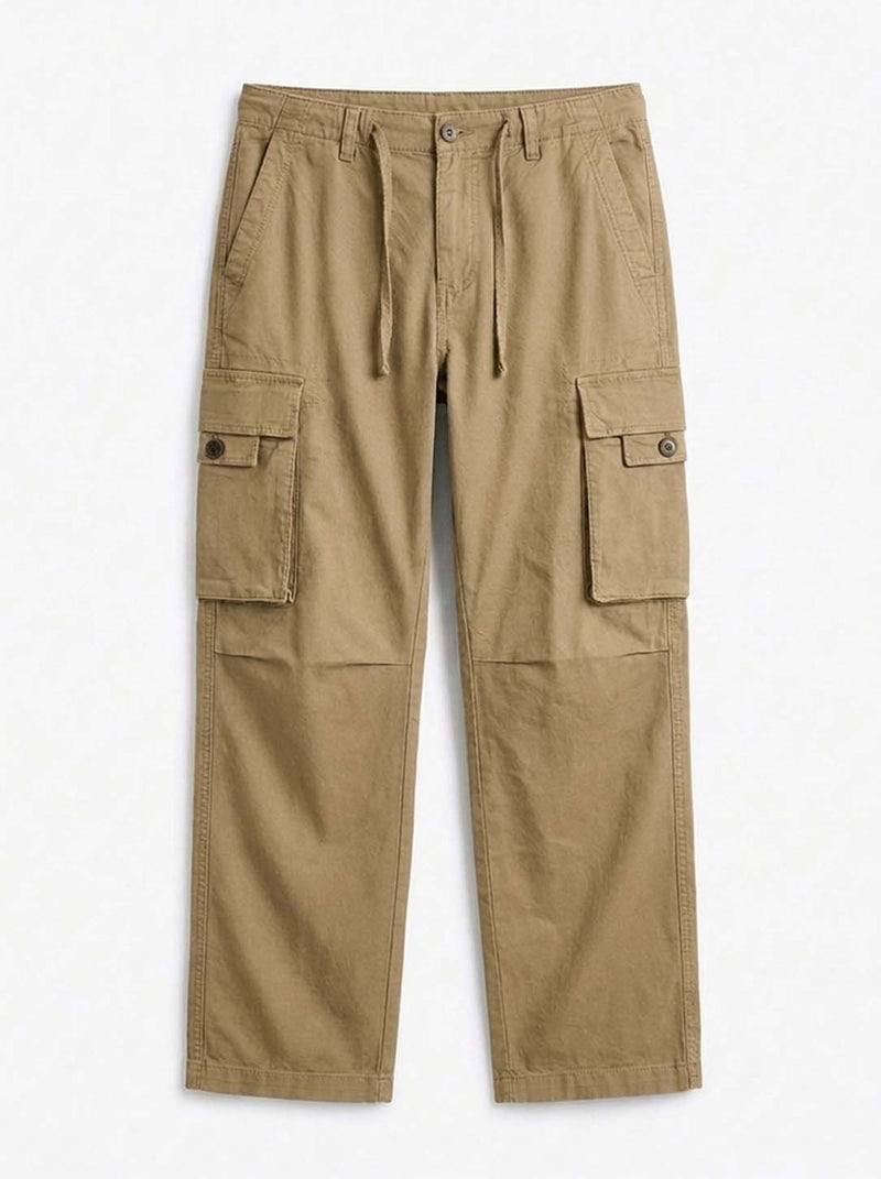 Men's Premium Regular Fit with Multiple Utility Pockets Cargo Pants