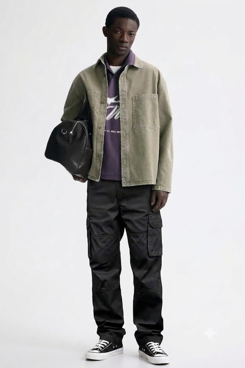 Men's Premium Modern Urban Streetwear Cargo Joggers