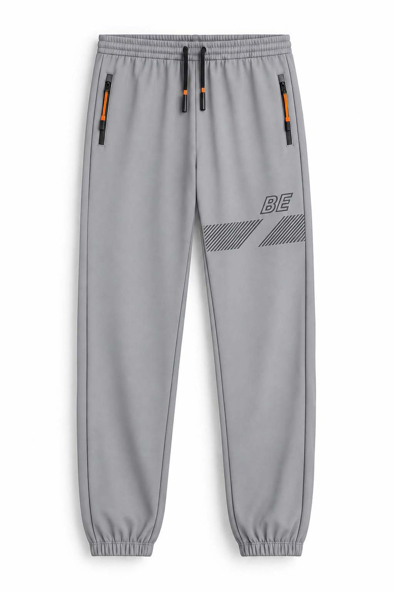Men's Premium Graphic Printed Zipper-Pocket Track Pant