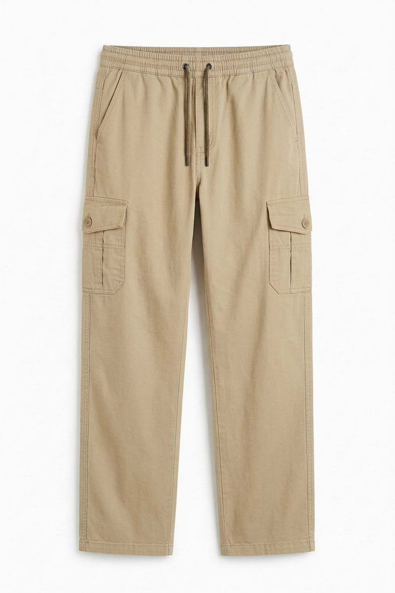 Premium Relaxed-Fit Utility Cargo Pants for Men