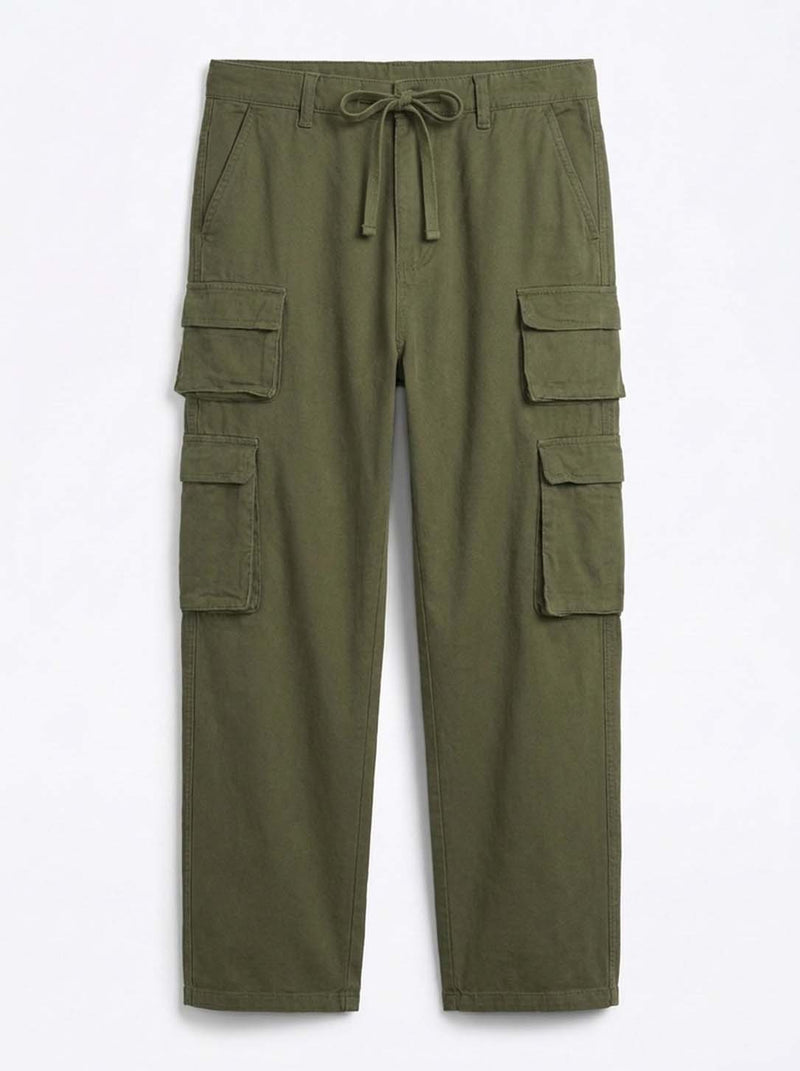 Men's Premium Regular Fit Multi-Pocket Design Cargo Pants