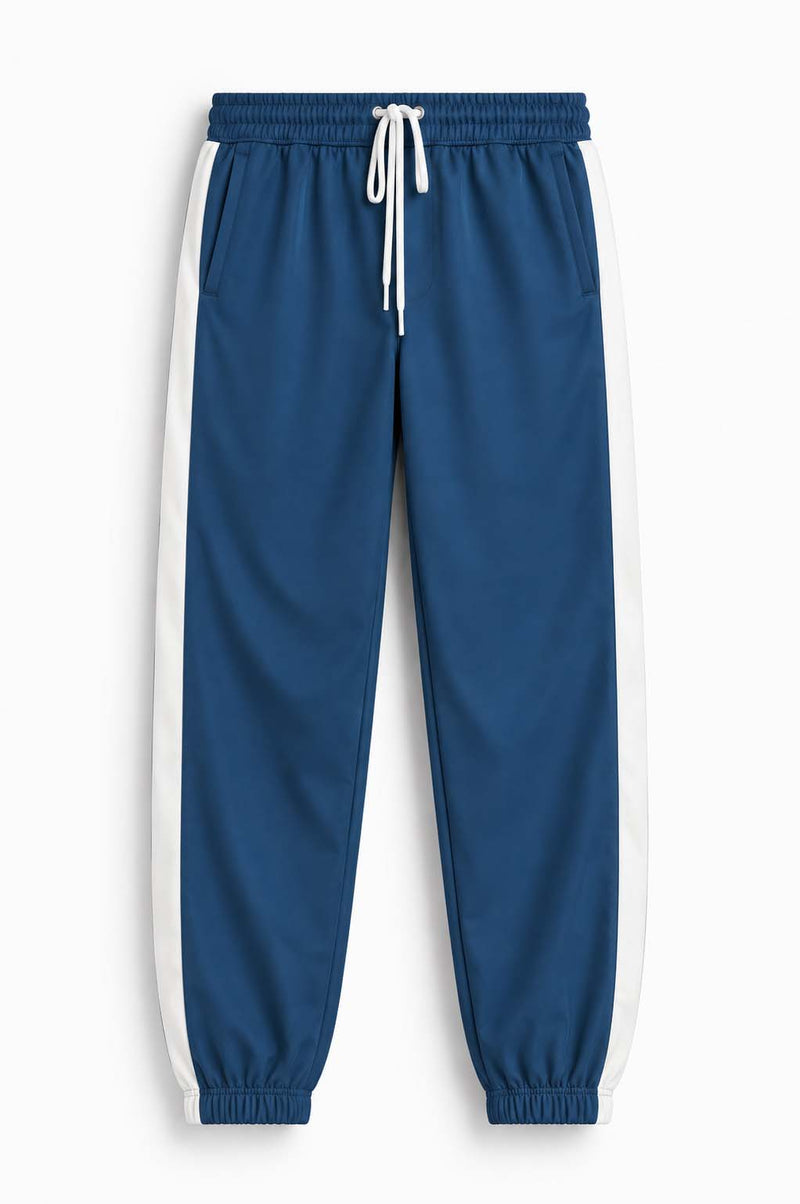 Men's Premium Regular Fit Side-Striped Track pant