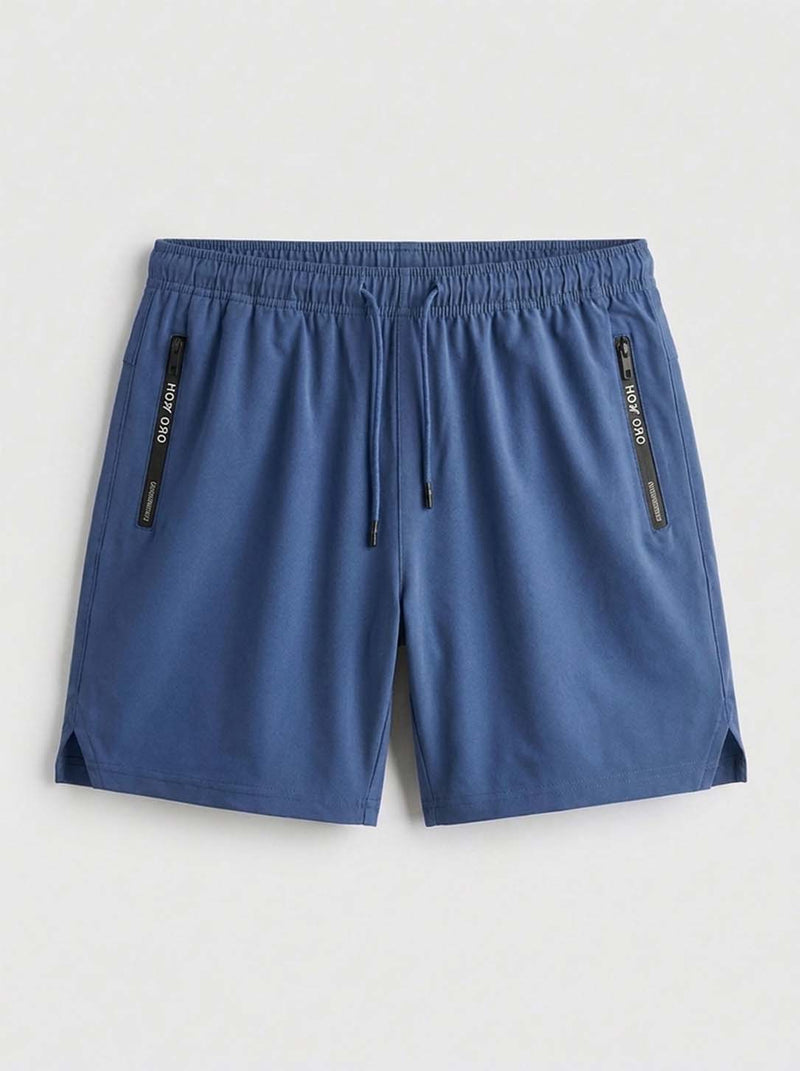 Men's Premium Athletic Sports with Zipper Pockets Shorts