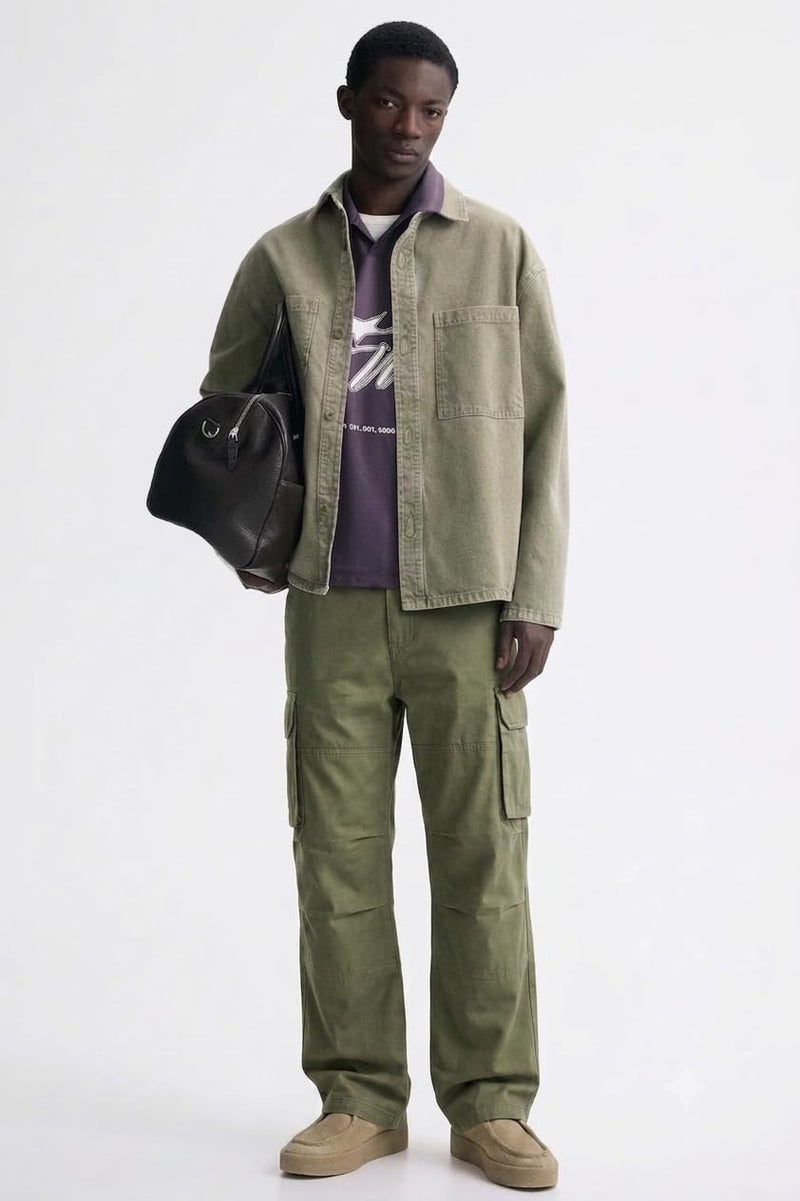 Men's Premium Modern Urban Streetwear Cargo Joggers