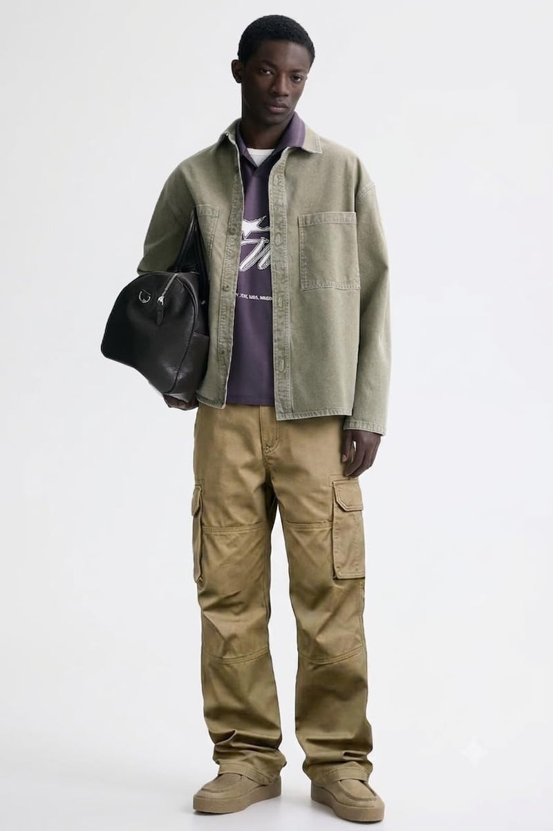 Men's Premium Modern Urban Streetwear Cargo Joggers