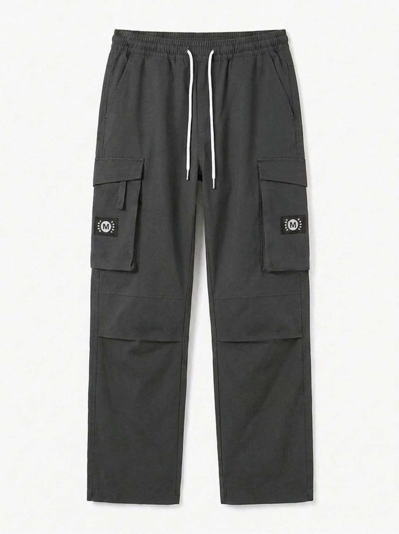 Men’s Premium Casual Relaxed Fit Utility Cargo Pants