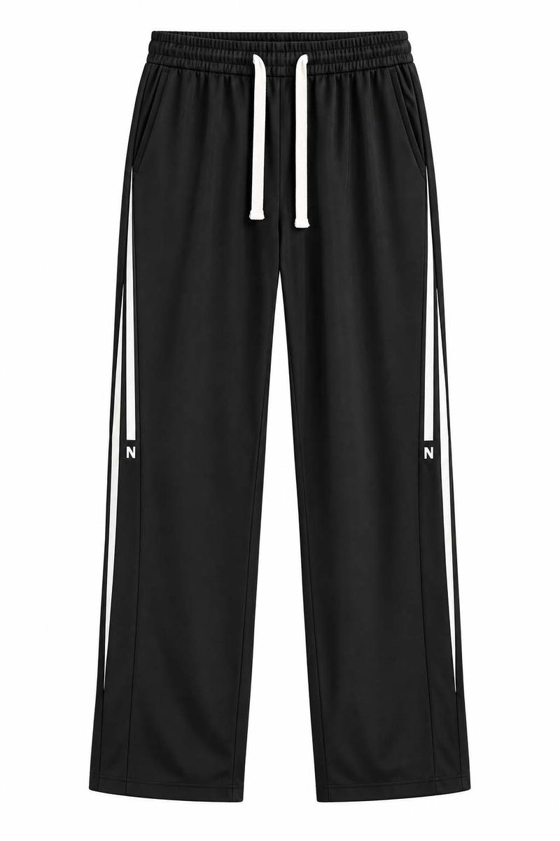 Men's Premium Regular Double Side-Striped Cuffed track pant