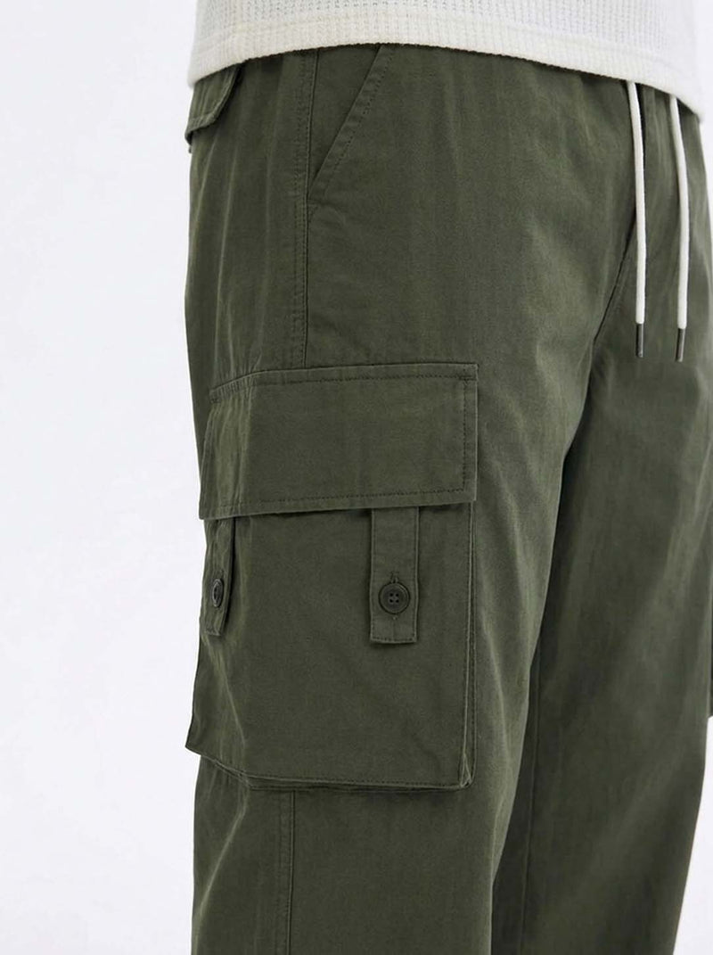 Men’s Premium Relaxed Fit Multi-Pocket Cargo Pants