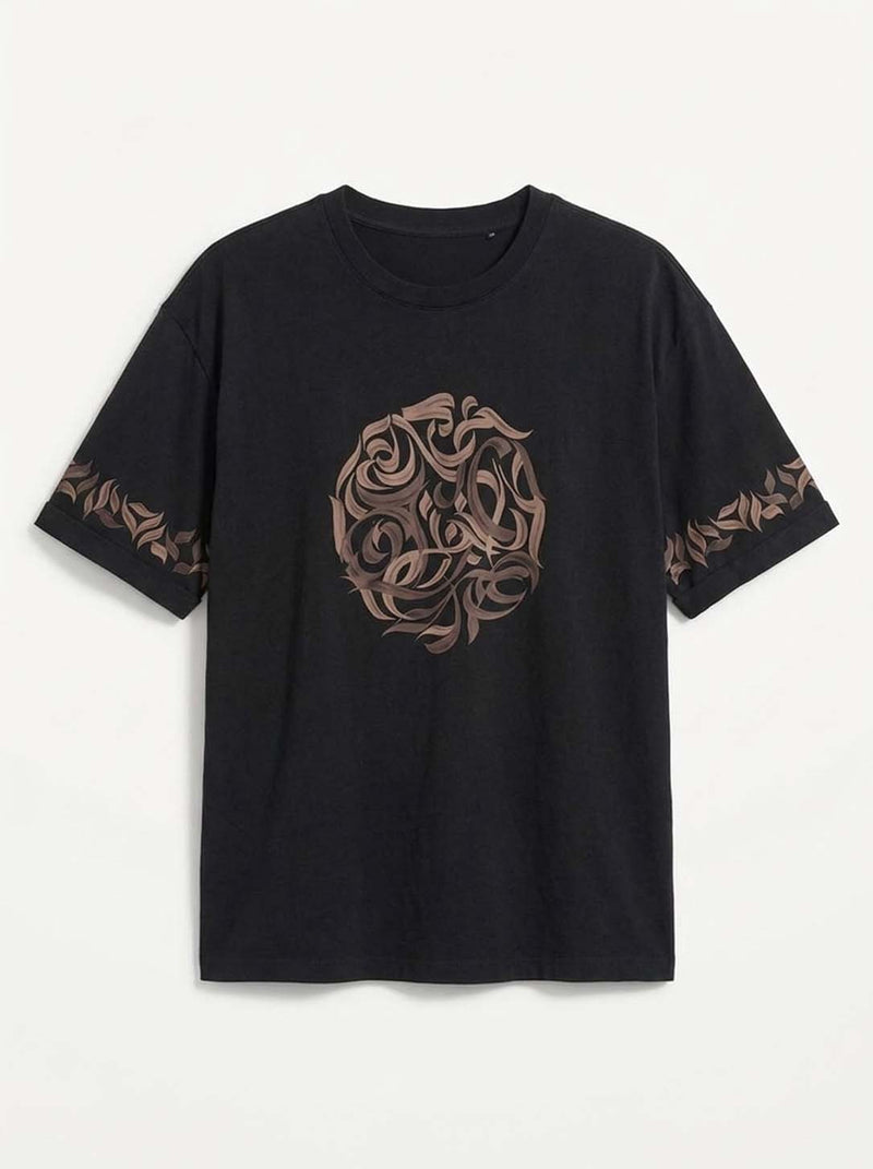 Men's Premium Graphic Printed Oversized T-Shirt