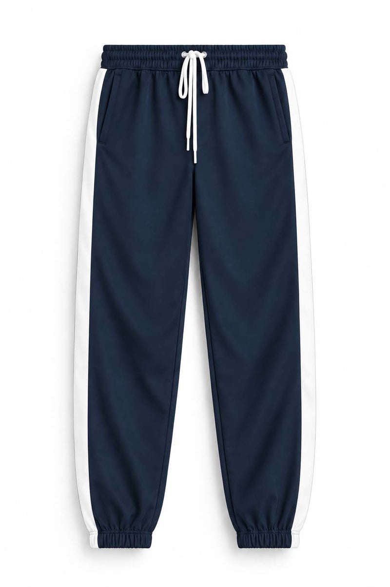 Men's Premium Regular Fit Side-Striped Track pant