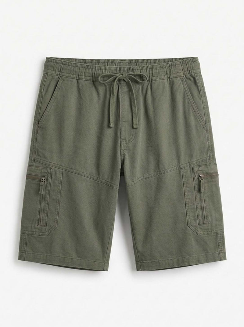 Men's Premium Zippered Pocket Casual Shorts