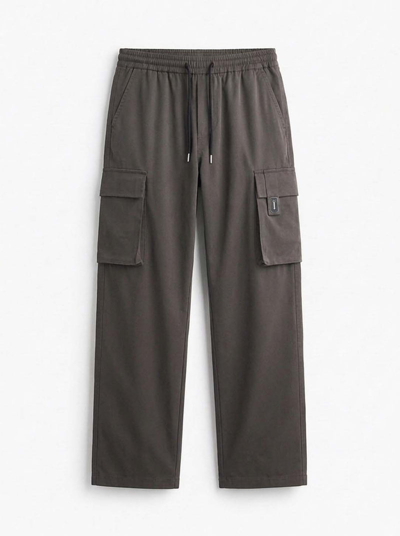 Men's Premium Straight-Fit Regular Cargo Pants