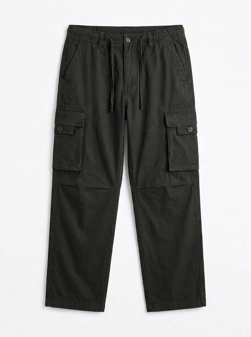 Men's Premium Regular Fit with Multiple Utility Pockets Cargo Pants
