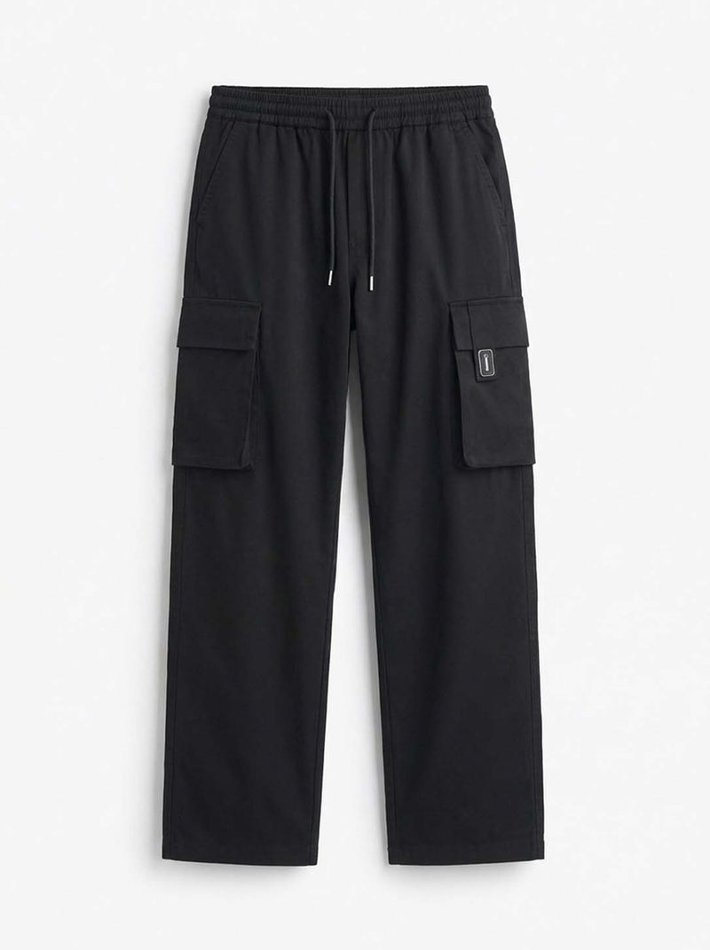 Men's Premium Straight-Fit Regular Cargo Pants