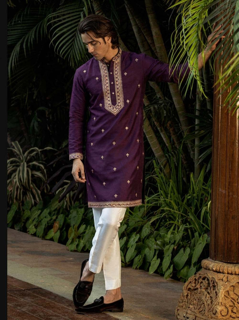 Men’s Embroidered Premium Ethnic Wear Kurta