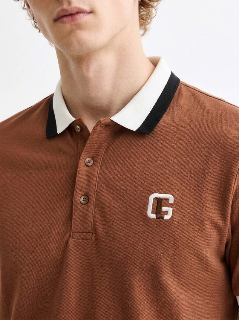 Men’s Premium Contrast Tipped Polo T-Shirt