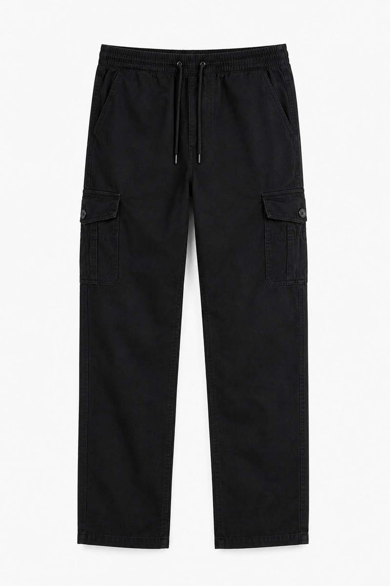 Premium Relaxed-Fit Utility Cargo Pants for Men