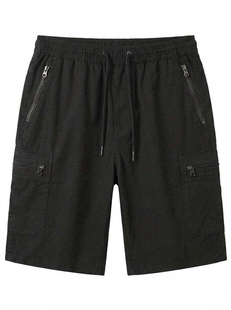 Men's Premium Casual with Zipper Pockets Shorts