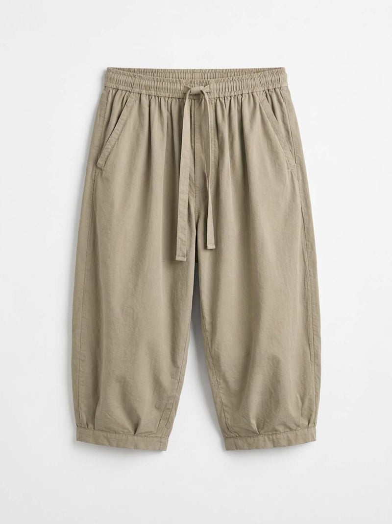 Men's Premium Elastic Waist Cropped Shorts