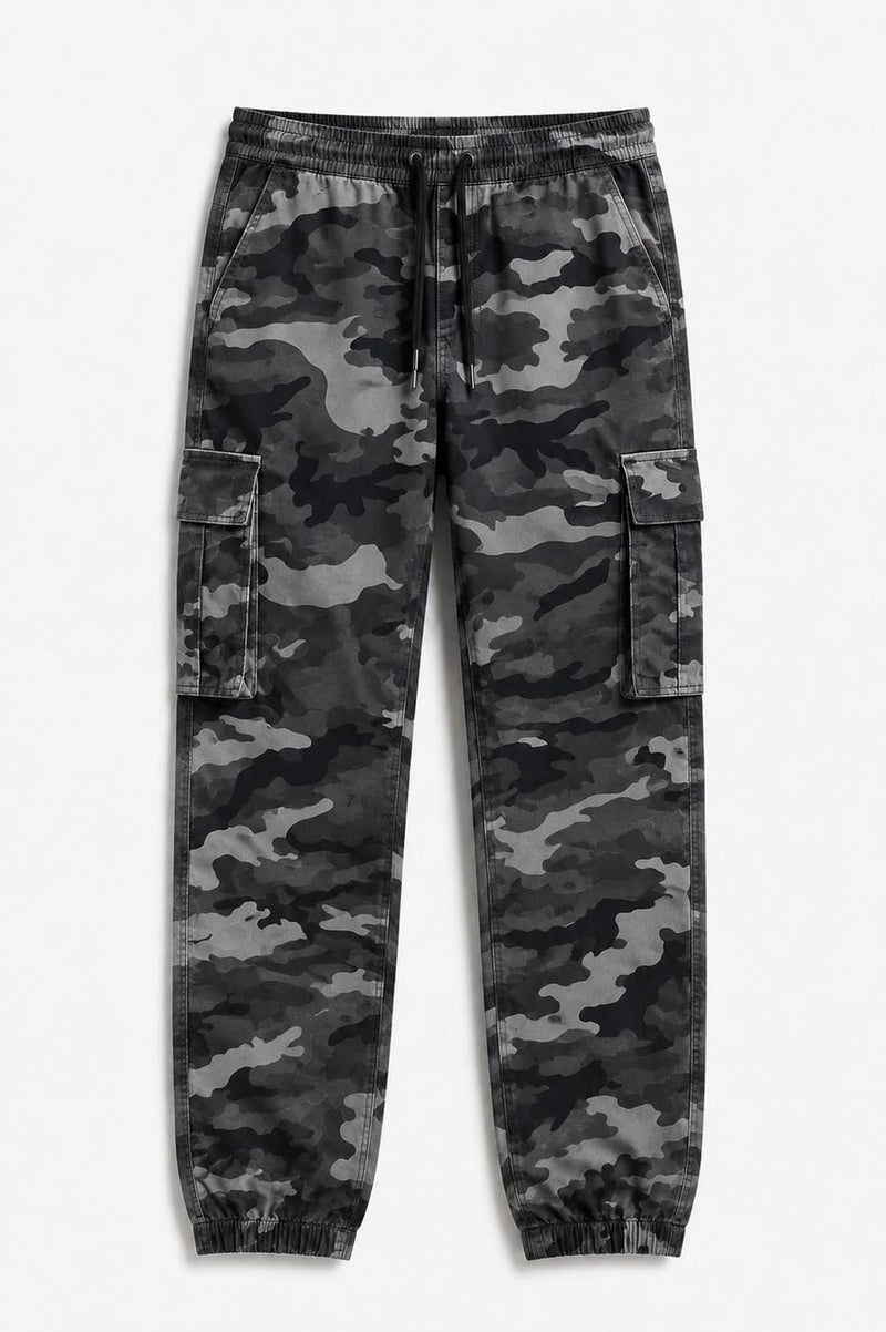 Men’s Premium Camouflage Cargo Jogger Pants