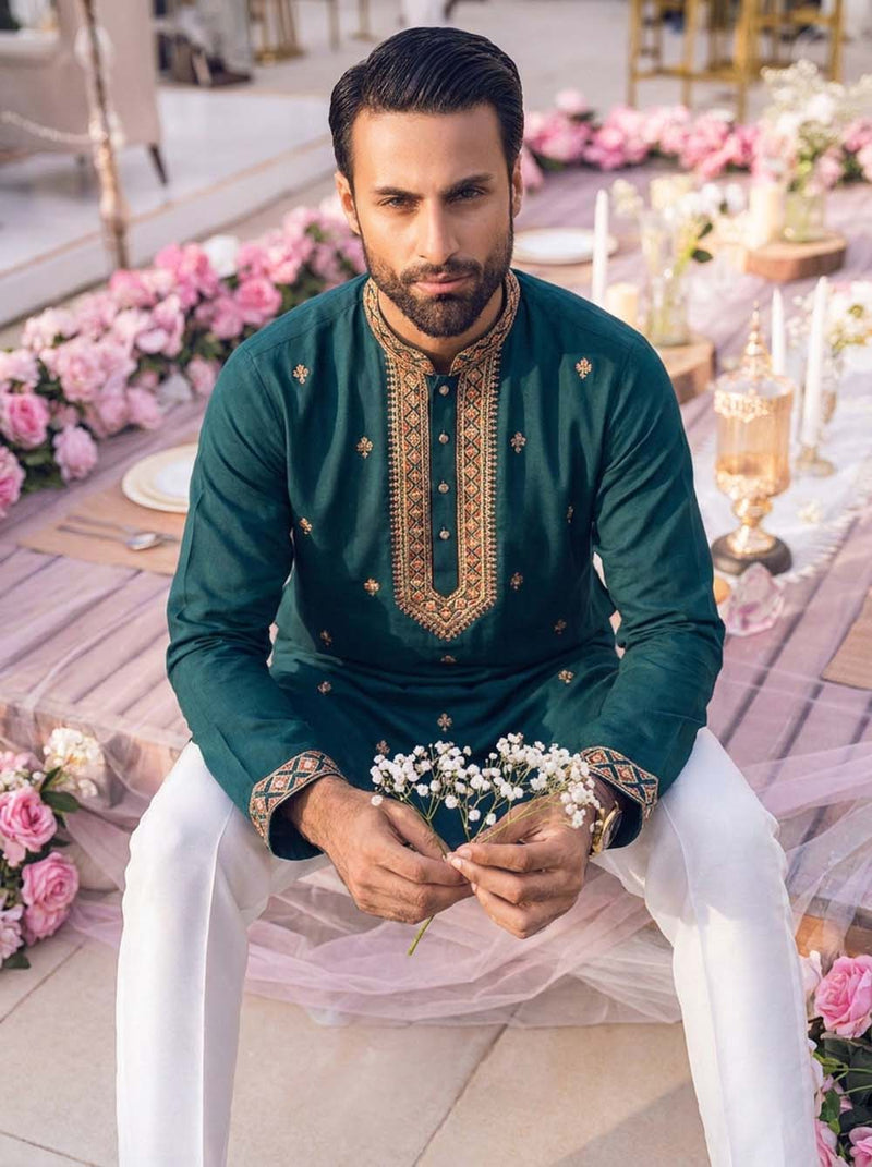 Men’s Embroidered Premium Ethnic Wear Kurta
