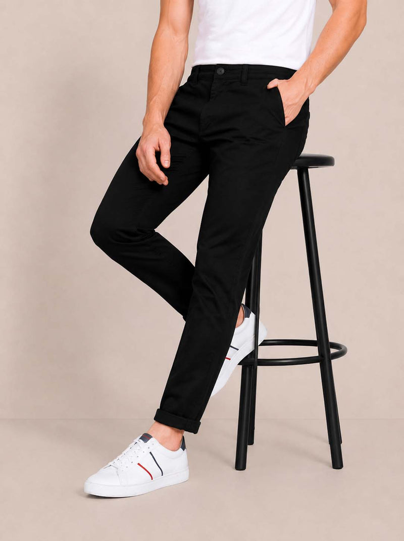 Men’s Classic Chino Trousers – Comfortable Regular-Fit Casual Pants
