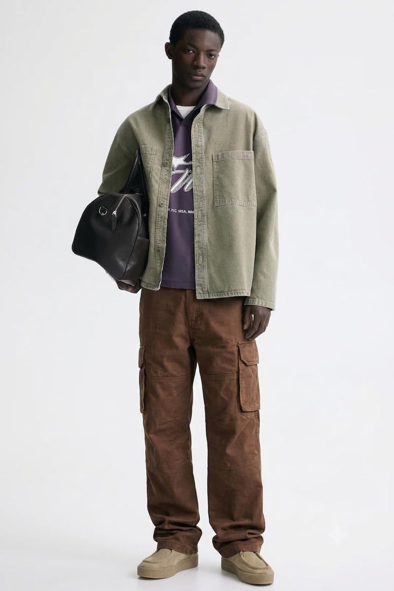 Men's Premium Modern Urban Streetwear Cargo Joggers