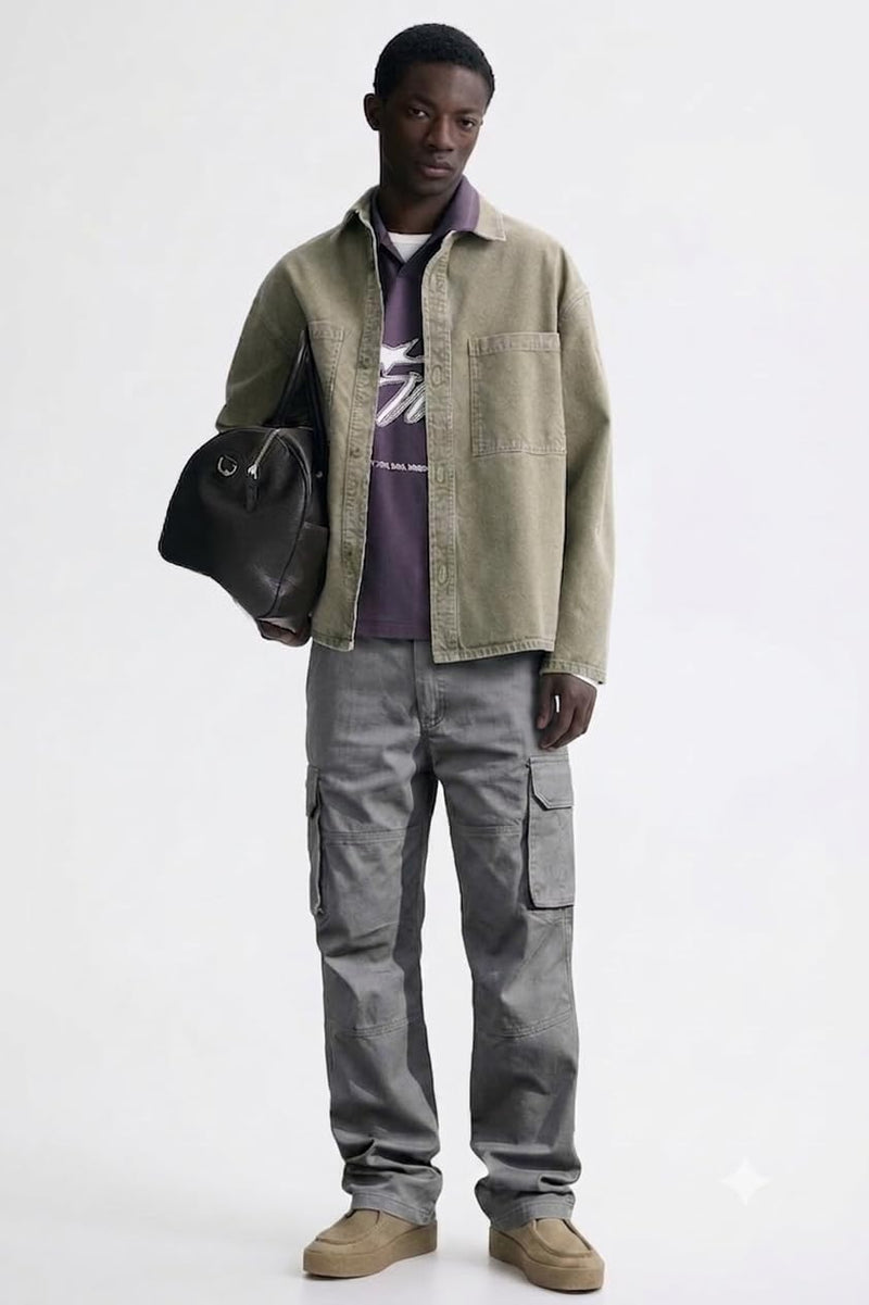 Men's Premium Modern Urban Streetwear Cargo Joggers