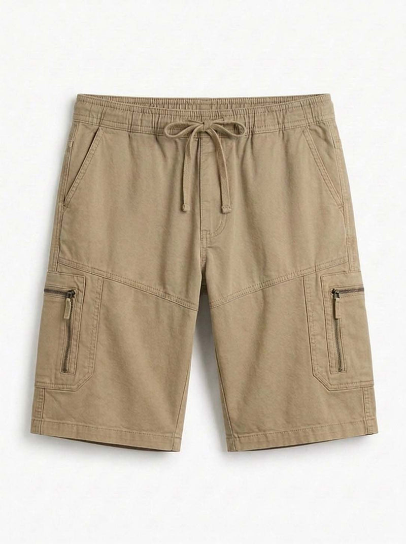 Men's Premium Zippered Pocket Casual Shorts
