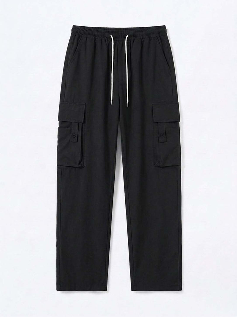 Men’s Premium Relaxed Fit Multi-Pocket Cargo Pants