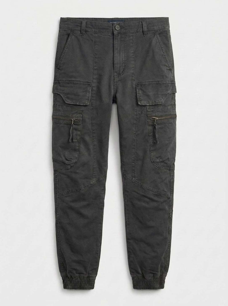 Men's Premium Slim Fit Multi-Pocket Cargo