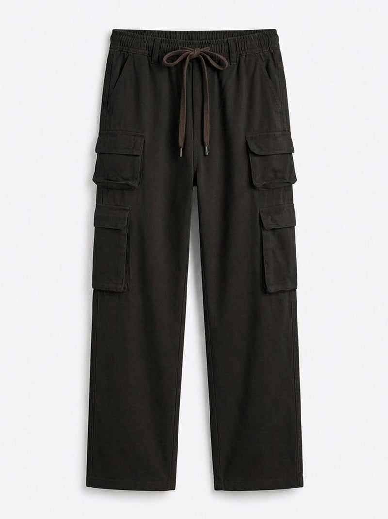 Men's Premium Regular Fit Multi-Pocket Design Cargo Pants