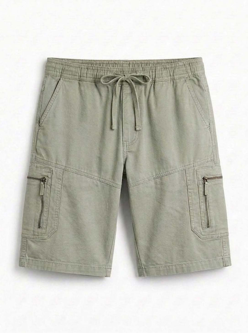 Men's Premium Zippered Pocket Casual Shorts