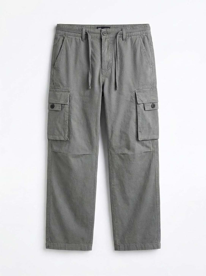 Men's Premium Regular Fit with Multiple Utility Pockets Cargo Pants