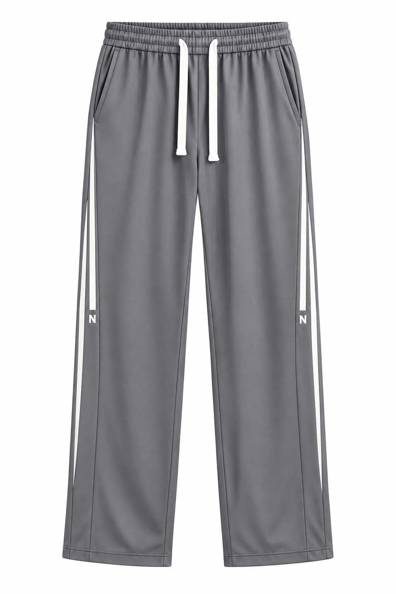 Men's Premium Regular Double Side-Striped Cuffed track pant