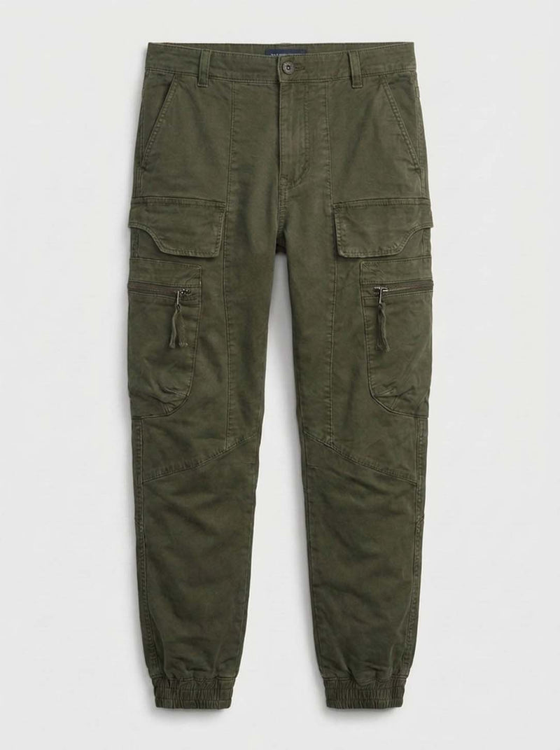 Men's Premium Slim Fit Multi-Pocket Cargo