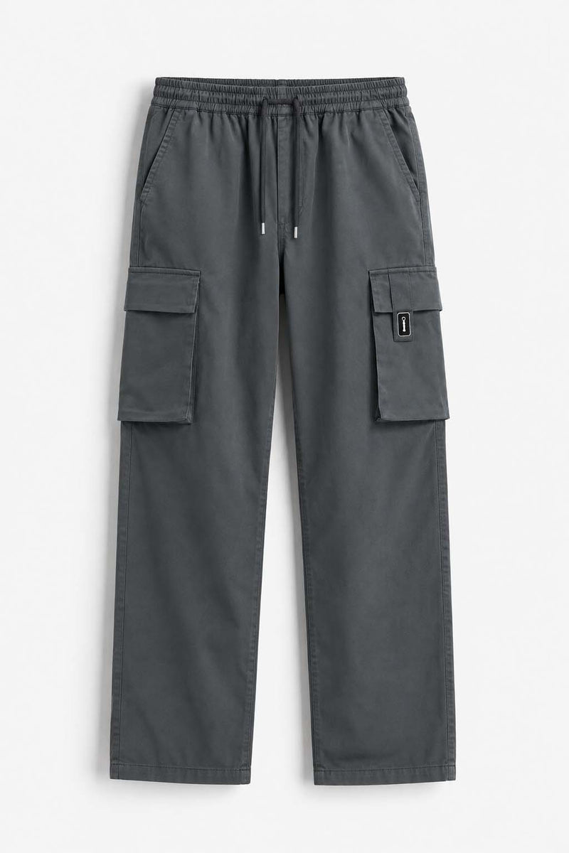 Men's Premium Straight-Fit Regular Cargo Pants