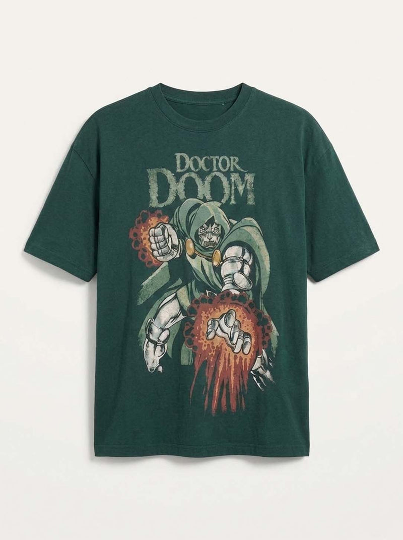 Men's Premium Graphic Printed Oversized T-Shirt