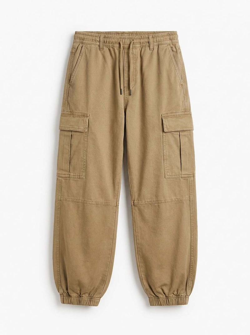 Men's Premium Relaxed-Fit Cargo Joggers