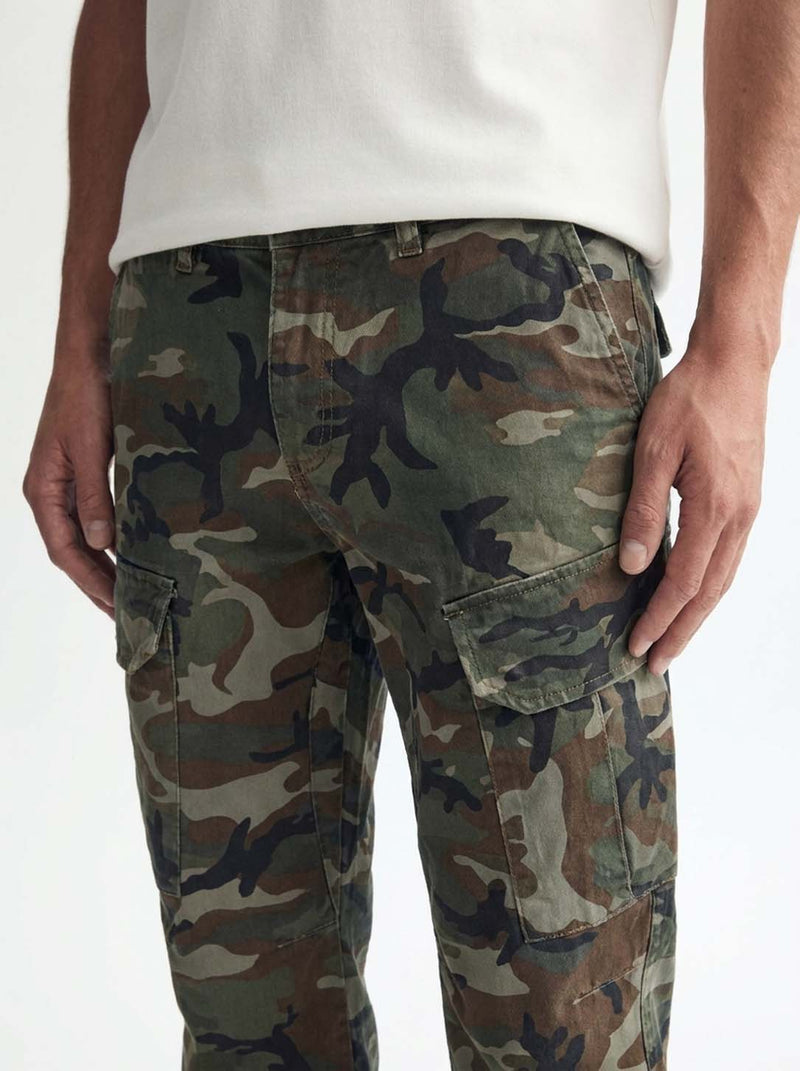Men’s Premium Camouflage Cargo Jogger Pants – Relaxed Fit