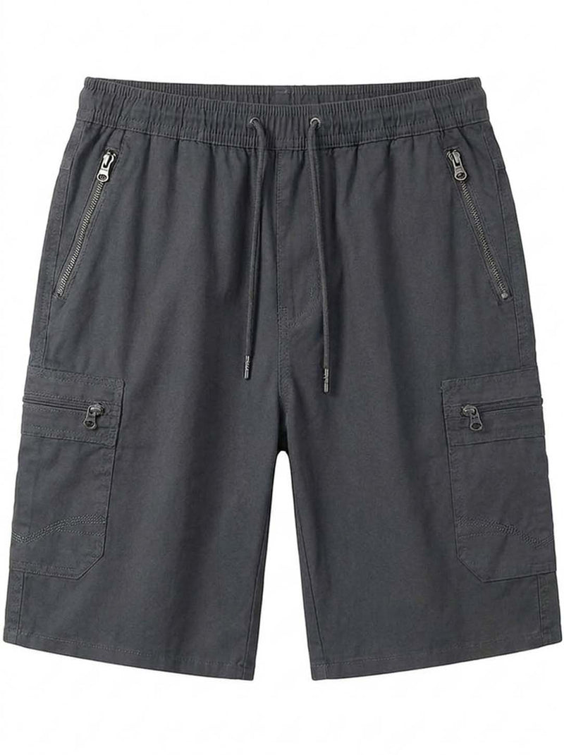 Men's Premium Casual with Zipper Pockets Shorts