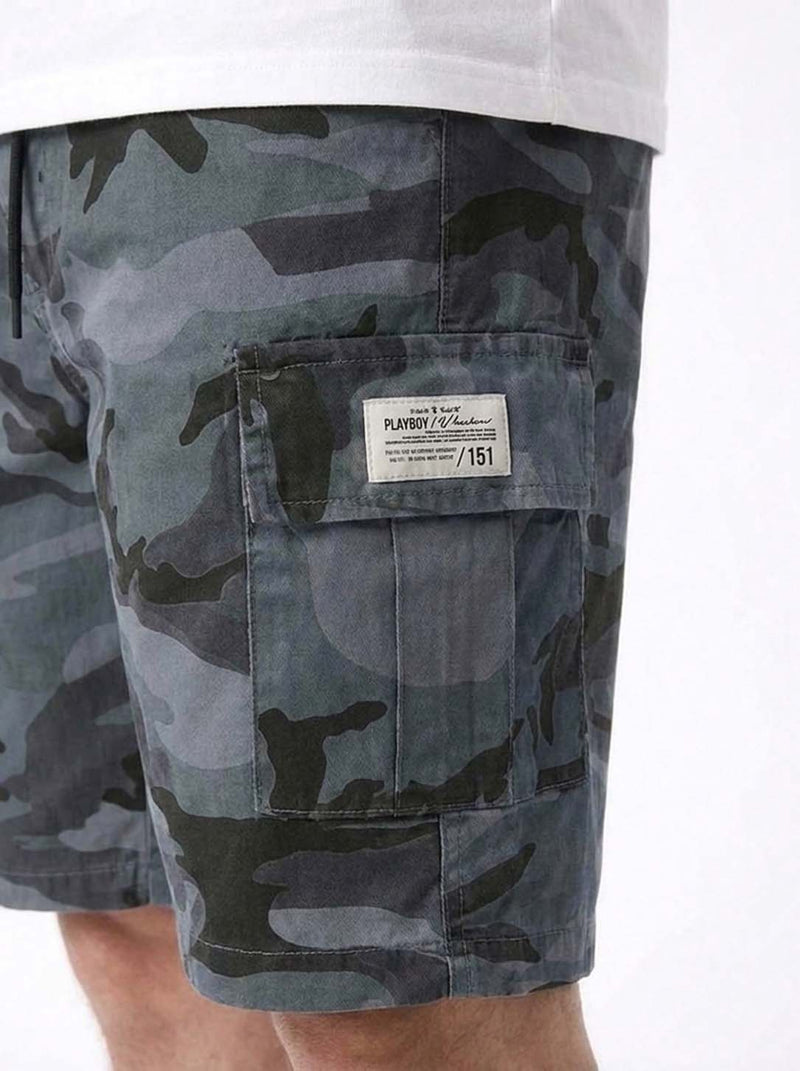 Men's Premium Military Style Camouflage Casual Shorts