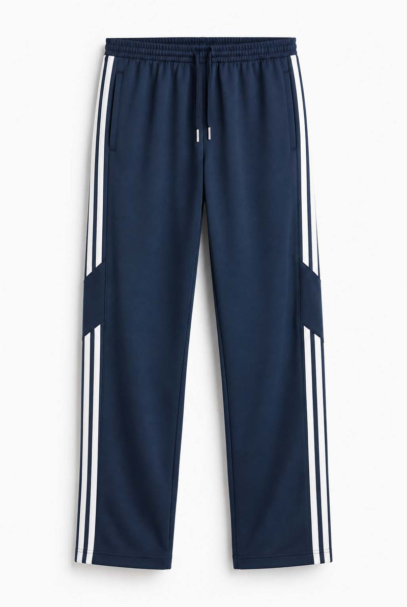 Men's Premium Regular Fit Side-Striped Track Pants