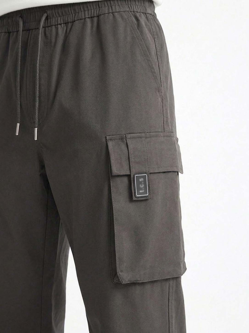 Men's Premium Straight-Fit Regular Cargo Pants