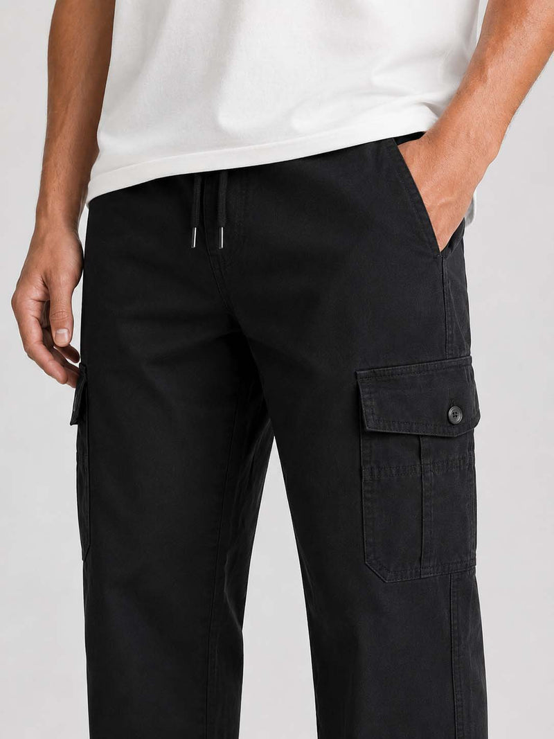 Premium Relaxed-Fit Utility Cargo Pants for Men