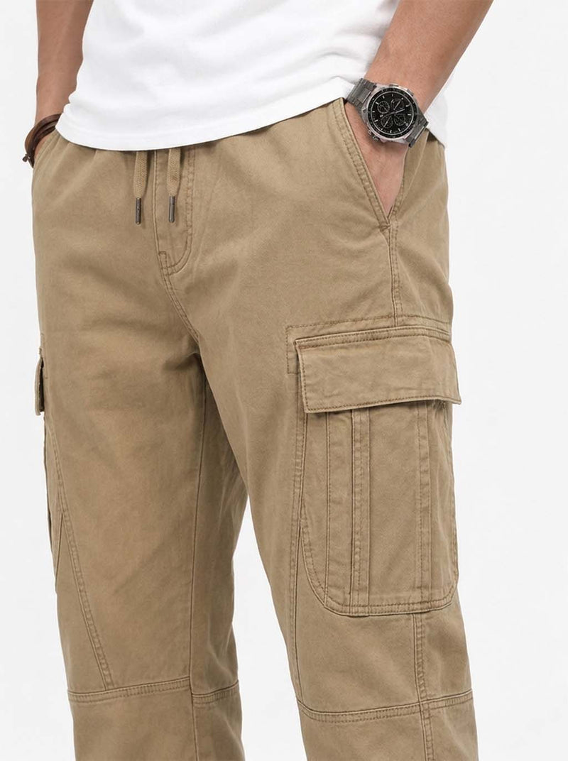 Men's Premium Relaxed-Fit Cargo Joggers