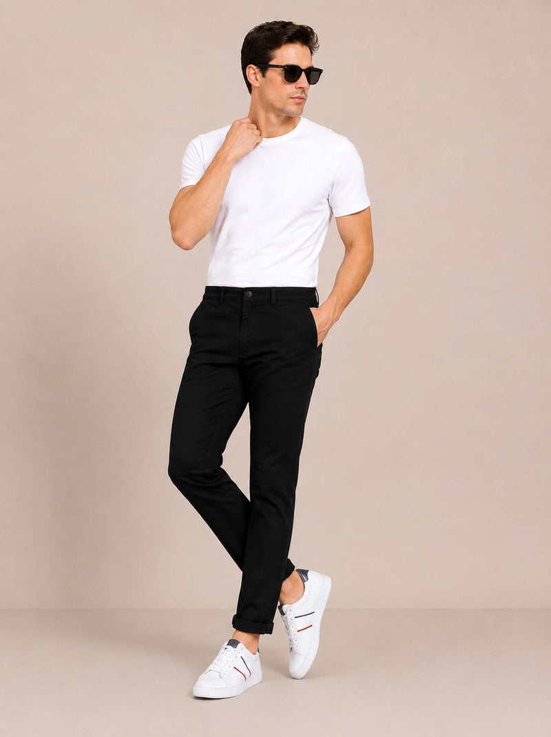 Men’s Classic Chino Trousers – Comfortable Regular-Fit Casual Pants